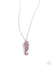 Load image into Gallery viewer, Seahorse Sailor - Pink 🌞 Necklace