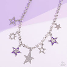 Load image into Gallery viewer, Starstruck Sentiment - Purple 🌞 Necklace
