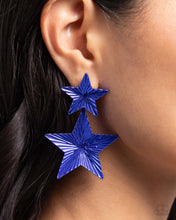Load image into Gallery viewer, Patriotic Promise - Blue 🌞 Post Earring