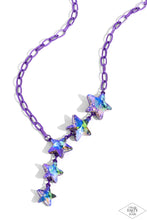 Load image into Gallery viewer, Star-Crossed Sparkle - Purple 🌞 Necklace
