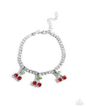 Load image into Gallery viewer, Candid Cherries - Red ♥ Bracelet