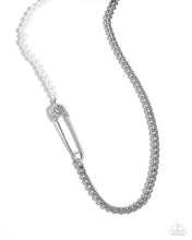 Load image into Gallery viewer, Safety Pin Style - White 🌞 Necklace