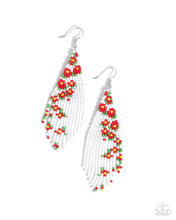 Load image into Gallery viewer, Picturesque Patchwork - Red 🌞 Earrings