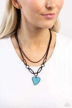 Load image into Gallery viewer, Carefree Confidence - Blue 🌞 Necklace