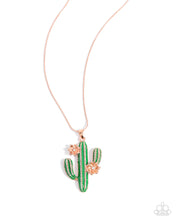 Load image into Gallery viewer, Carefree Cactus - Copper 🌞 Necklace