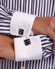 Load image into Gallery viewer, Painted Poker - Black š Cuff Links