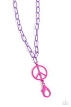 Load image into Gallery viewer, Tranquil Unity - Purple 🌞 Lanyard