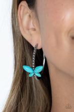 Load image into Gallery viewer, Bohemian Butterfly - Blue 🌞 Earrings