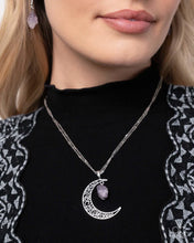 Load image into Gallery viewer, Crescent Charm - Purple