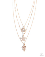 Load image into Gallery viewer, Seashell Sonata - Rose Gold 🌞 Necklace