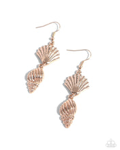 Load image into Gallery viewer, SHELL, I Was In the Area - Rose Gold 🌞 Earrings