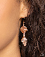 Load image into Gallery viewer, SHELL, I Was In the Area - Rose Gold 🌞 Earrings