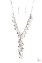 Load image into Gallery viewer, Necklace - Dripping With DIVA-ttitude - White