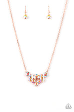Load image into Gallery viewer, Necklace - Lavishly Loaded - Copper - LOP EXCLUSIVE