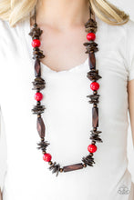 Load image into Gallery viewer, Necklace - Cozumel Coast - Red