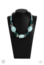 Load image into Gallery viewer, In Good Glazes Necklace & Glazes of Glory Bracelet - Set - Blue