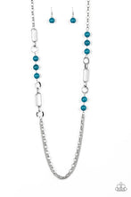 Load image into Gallery viewer, Necklace - CACHE Me Out - Blue