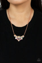 Load image into Gallery viewer, Necklace - Lavishly Loaded - Copper - LOP EXCLUSIVE