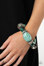 Load image into Gallery viewer, In Good Glazes Necklace & Glazes of Glory Bracelet - Set - Blue