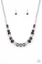 Load image into Gallery viewer, Necklace - Distracted by Dazzle - Purple