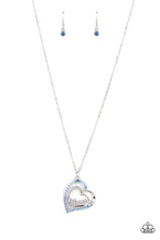 Load image into Gallery viewer, Necklace - A Mother’s Heart - Blue