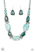 Load image into Gallery viewer, In Good Glazes Necklace & Glazes of Glory Bracelet - Set - Blue