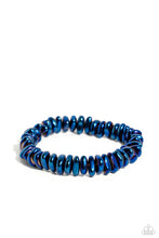 Load image into Gallery viewer, Monochromatic Mechanic - Blue  Mens Bracelet &amp; Mystery Piece
