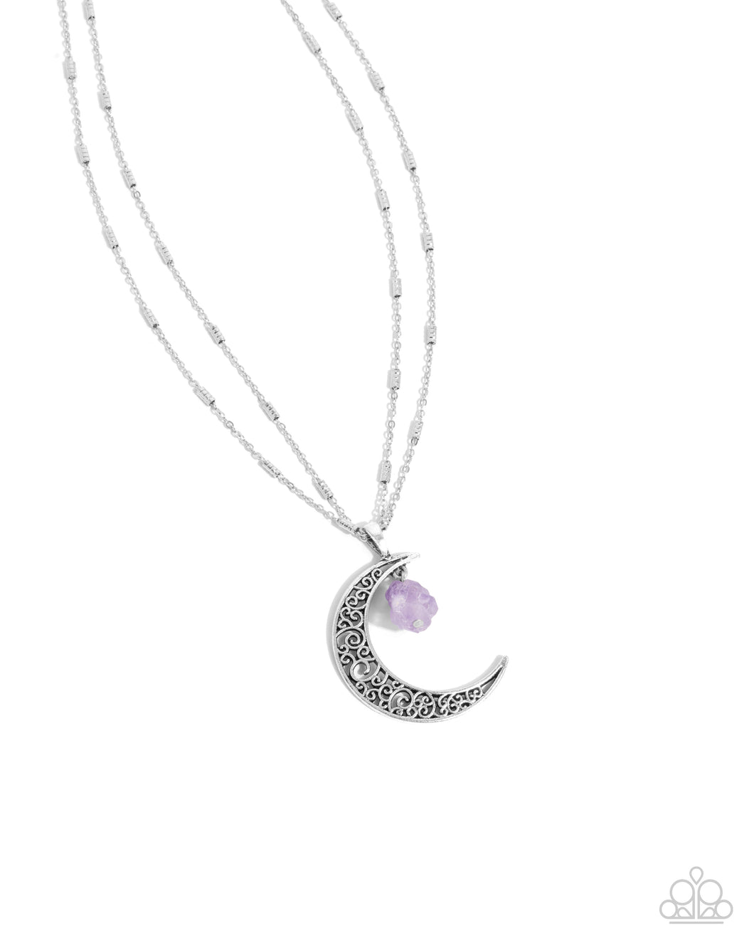 Crescent Charm - Purple