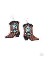 Load image into Gallery viewer, Beaded Boot - Brown
