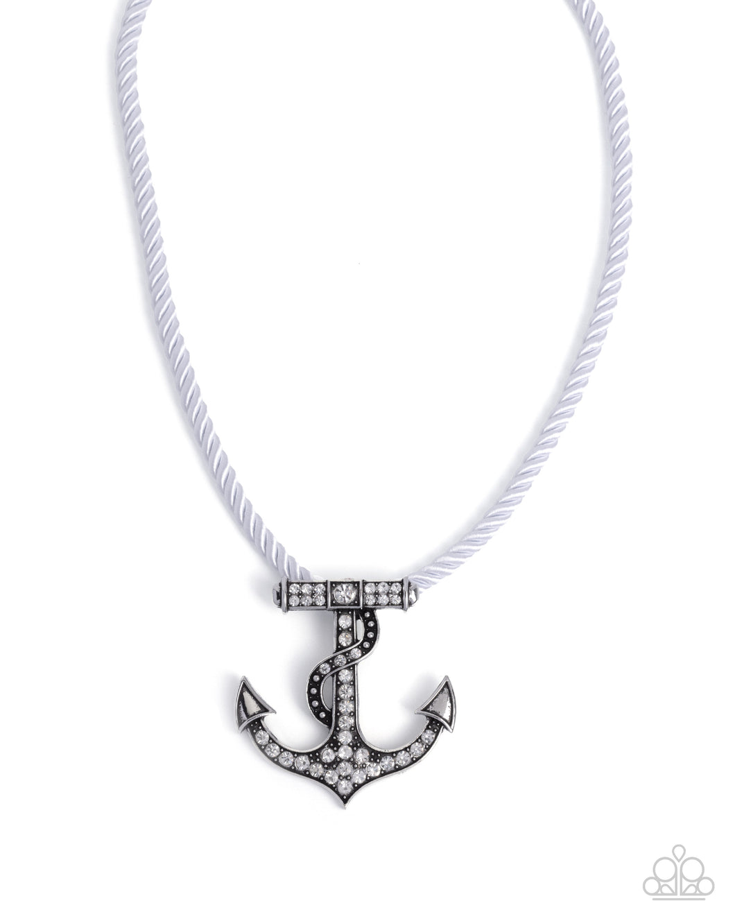 Anchored Allure - White