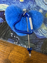 Load image into Gallery viewer, Carabiner - Heart Puff
