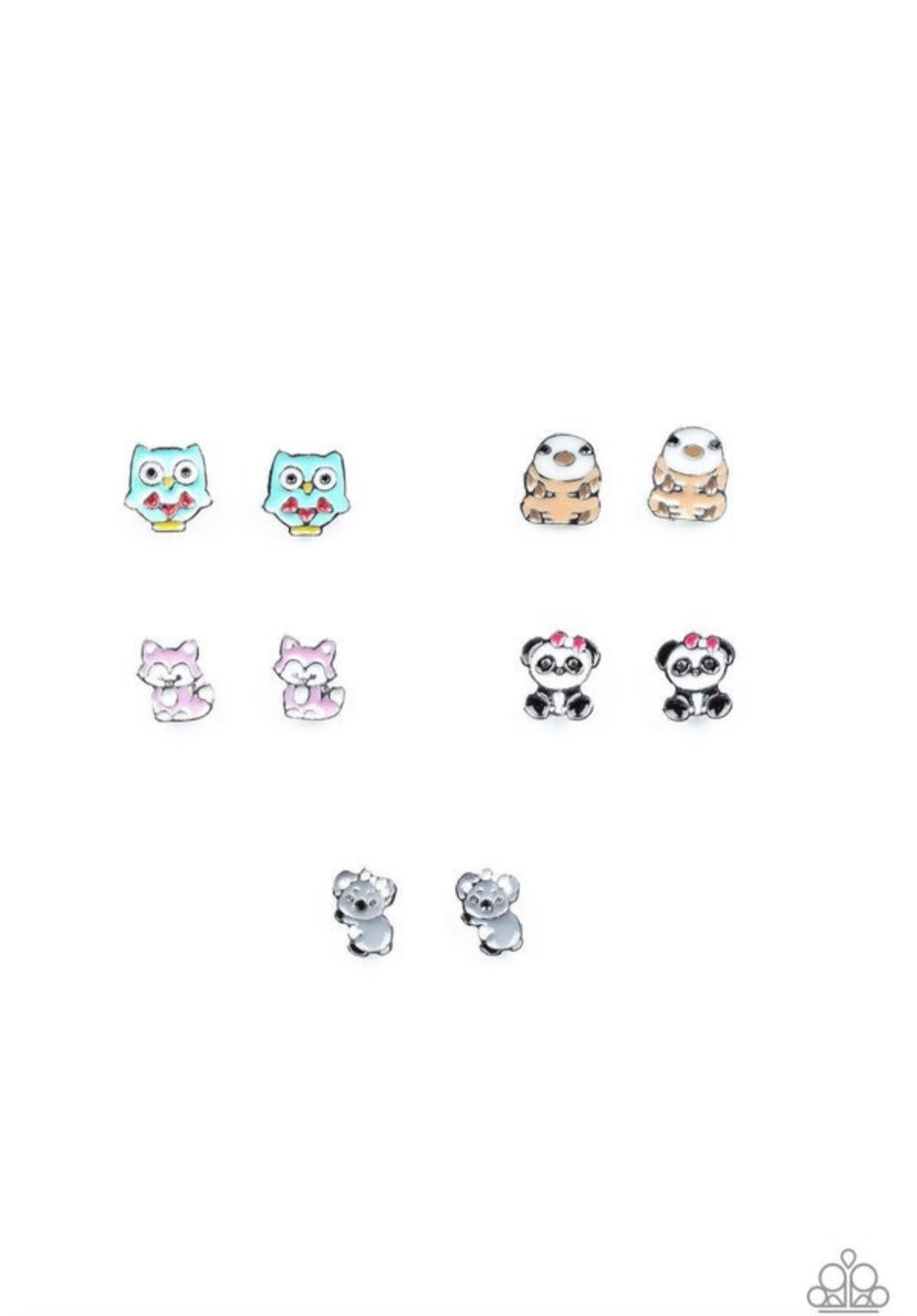 Earrings - Animal 5 pack