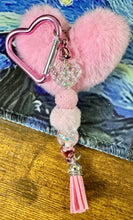 Load image into Gallery viewer, Carabiner - Heart Puff
