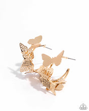 Load image into Gallery viewer, No WINGS Attached - Gold 🌞 Earrings
