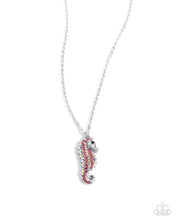 Load image into Gallery viewer, Seahorse Sailor - Pink 🌞 Necklace &amp; Mystery Piece
