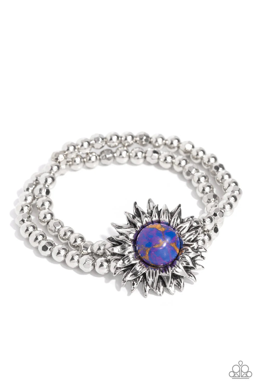 Sunflower Serenity - Purple 🌞  Bracelet