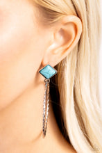 Load image into Gallery viewer, Canyon Circlet - Blue 🌞 Post Earrings
