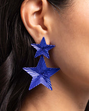 Load image into Gallery viewer, Patriotic Promise - Blue 🌞 Post Earring &amp; Mystery Piece
