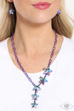Load image into Gallery viewer, Star-Crossed Sparkle - Purple 🌞 Necklace &amp; Mystery Piece
