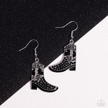 Load image into Gallery viewer, Boot Scootin Bling - Black 🌞 Earring &amp; Mystery Piece
