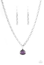 Load image into Gallery viewer, Gallery Gem - Purple 🌞 Necklace

