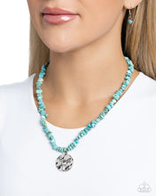 Load image into Gallery viewer, Longhorn Leader - Blue 🌞 Necklace &amp; Mystery Piece
