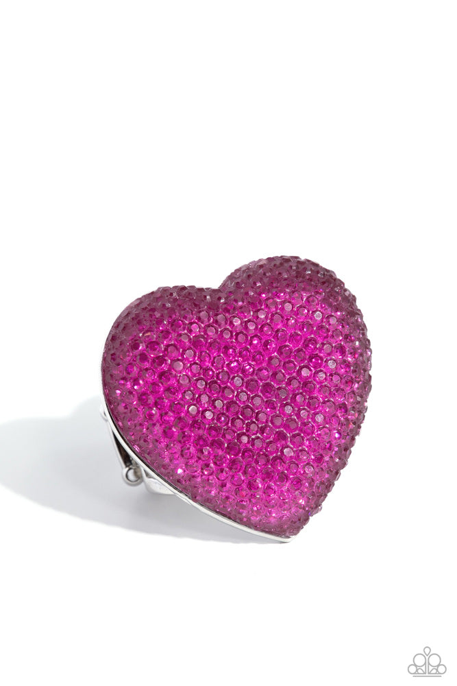 Hypnotizing Heart - Pink 🌞 Ring