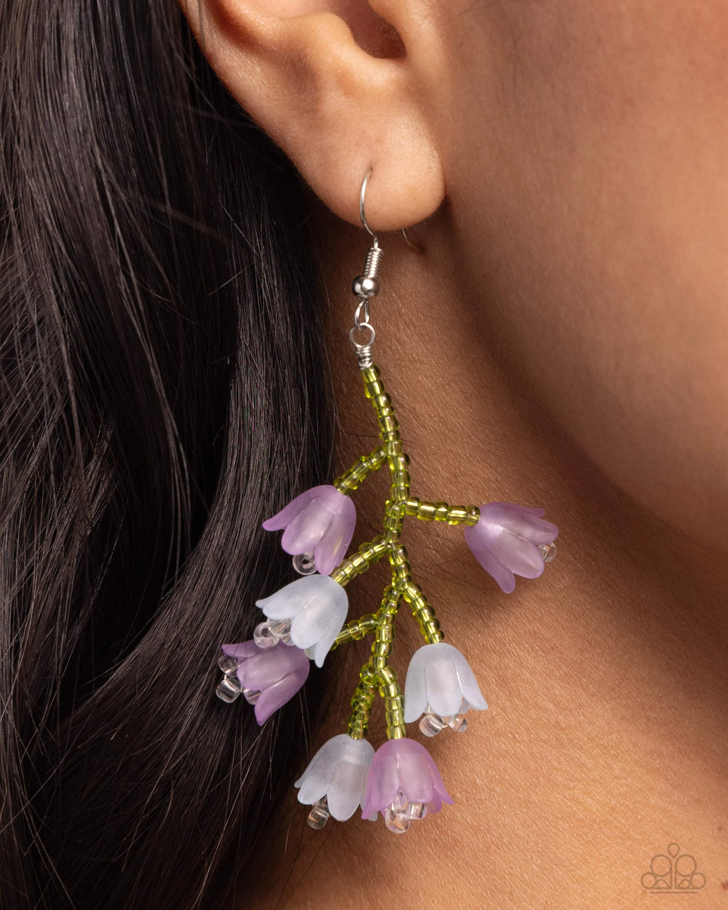 Beguiling Bouquet - Purple 🌞 Earrings