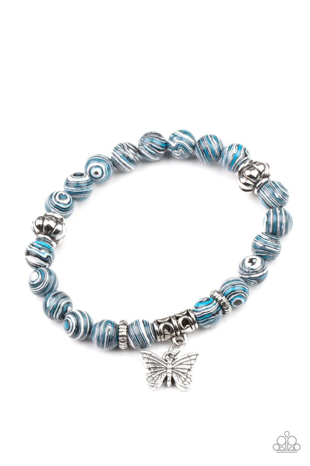 Butterfly Wishes - Blue 🌞 Bracelet