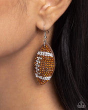 Load image into Gallery viewer, Thrilling Touchdown - Brown 🌞 Earrings &amp; Mystery Piece
