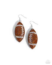 Load image into Gallery viewer, Thrilling Touchdown - Brown 🌞 Earrings &amp; Mystery Piece
