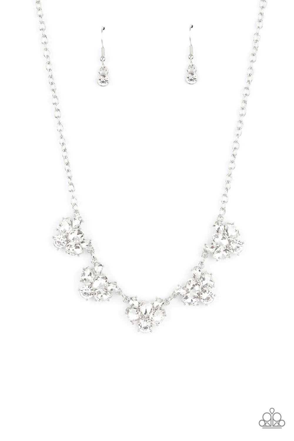 Envious Elegance - White ♥ Necklace