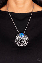 Load image into Gallery viewer, Lush Lattice - Blue 🌞 Necklace
