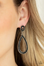Load image into Gallery viewer, Regal Revival - Black 🌞 Post Earrings
